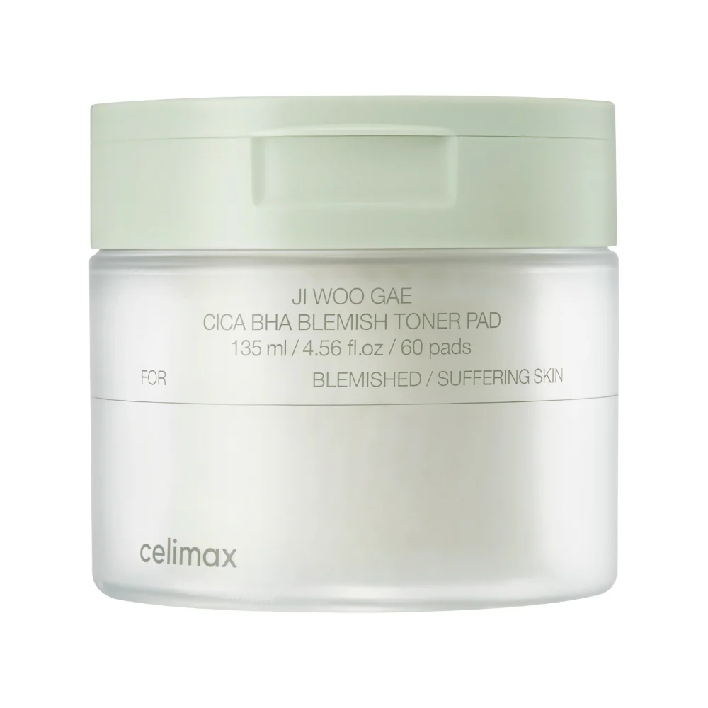 Ji woo Gae Cica BHA Blemish Toner Pad - 60 pads (170m)