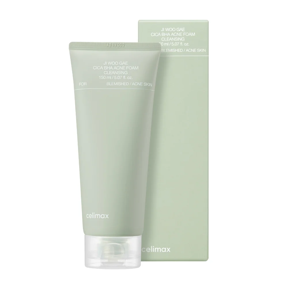 Ji Woo Gae Cica BHA Acne Foam Cleansing (150m)
