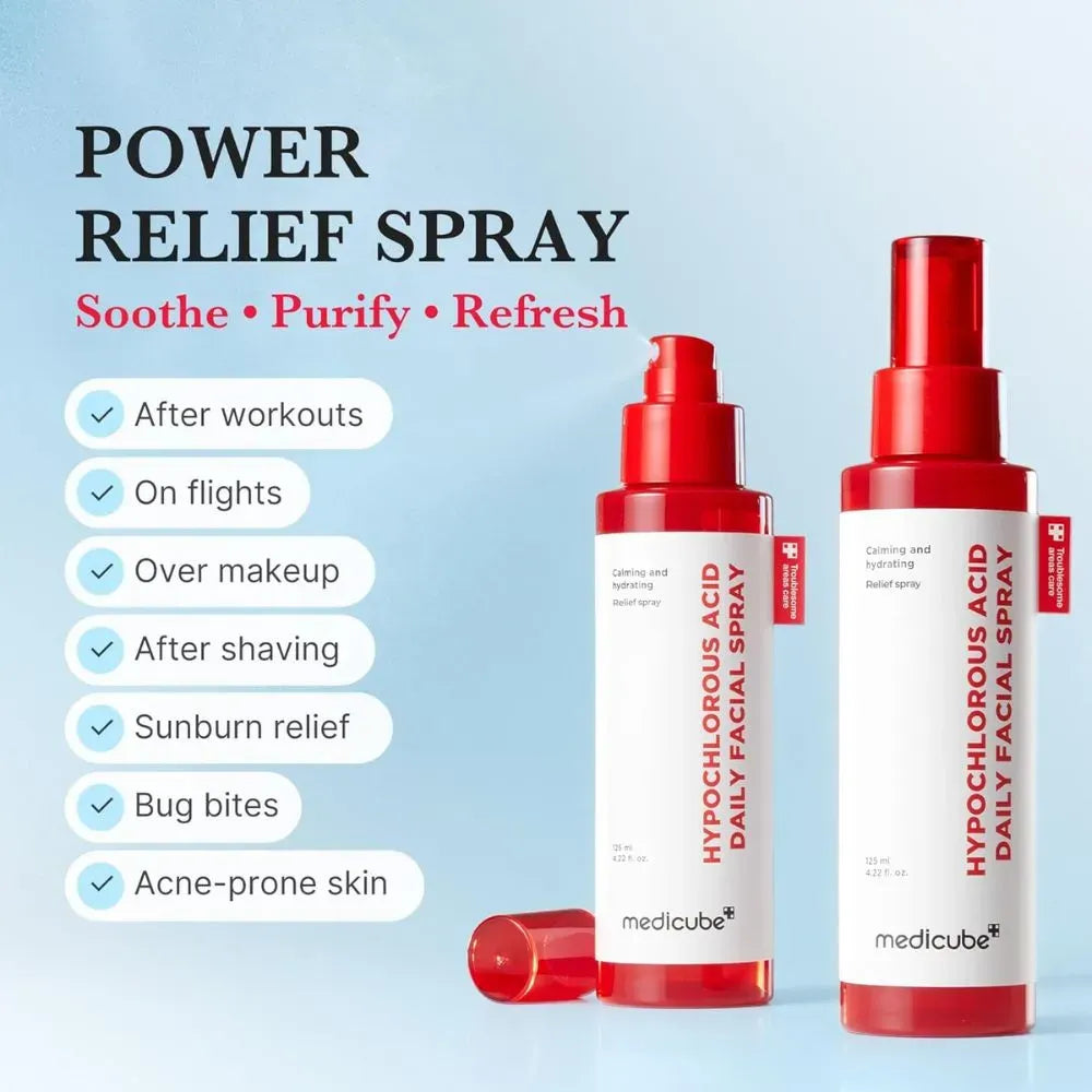 Hypochlorous Acid Dail Facial Spray (125ml)