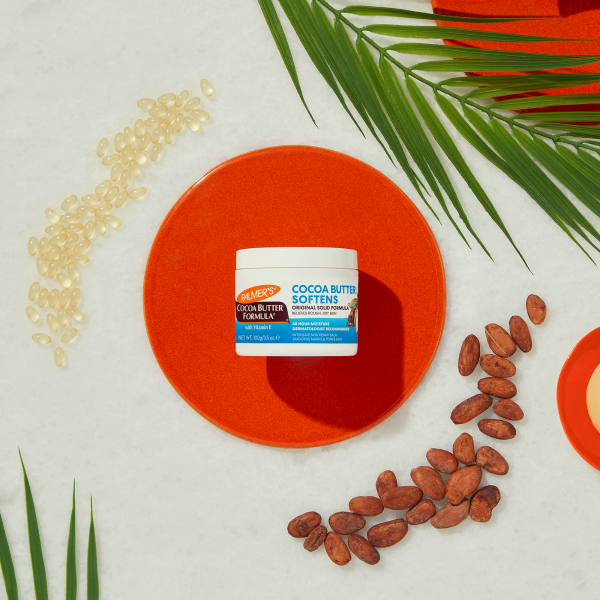 Cocoa Butter Softens Original Solid Formula Jar